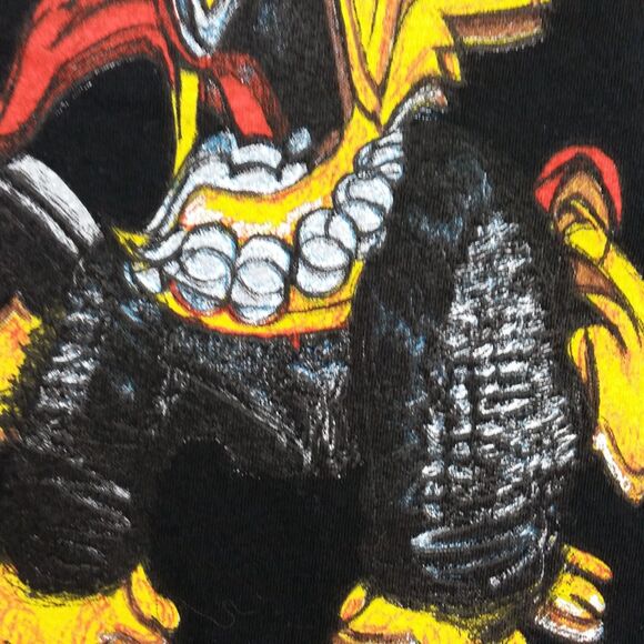 Dom Rebel Montreal Men's XL Black T Shirt Melt Domrebel Swarovski Elements Rare - Picture 9 of 10